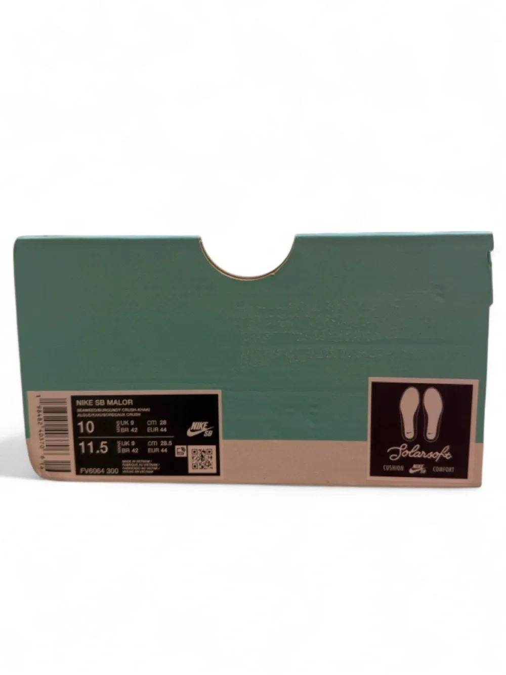 Nike SB Malor ‘Green Tan’ Suede Low-Top Sneakers Size US Men’s 10